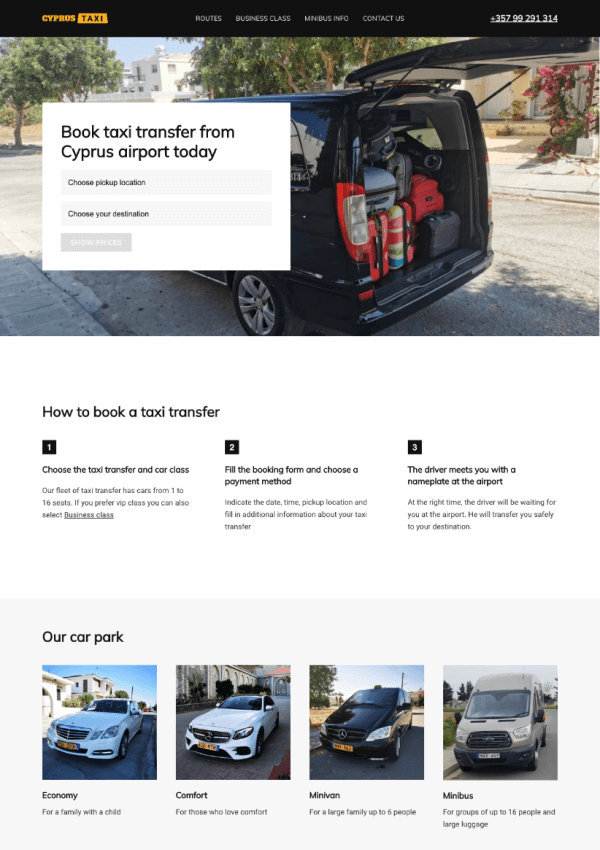 Cyprus taxi